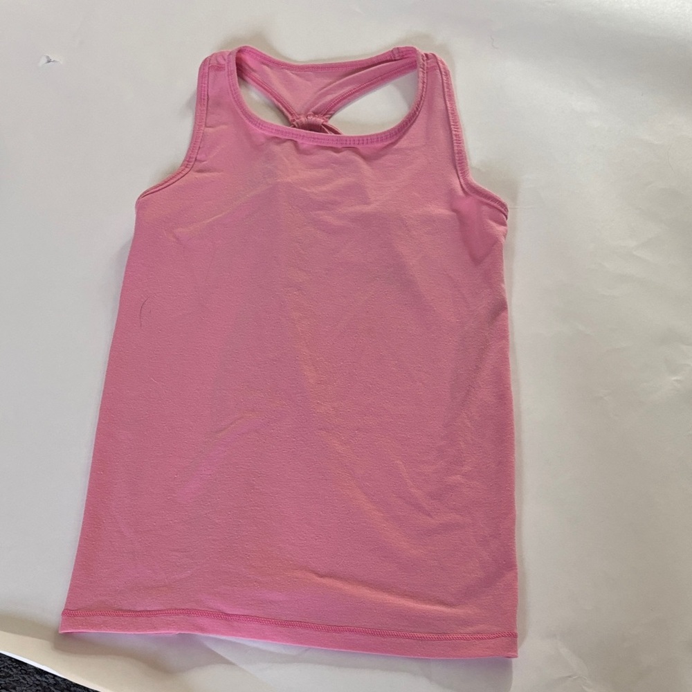 Pink girl tang top
